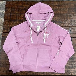 Women’s Aēropostale NYC Pink Hooded Sweatshirt Size XXL